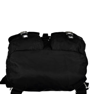 Prada Black Medium Tessuto Nylon Backpack