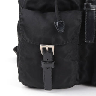 Prada Black Medium Tessuto Nylon Backpack