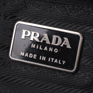 Prada Black Medium Tessuto Nylon Backpack