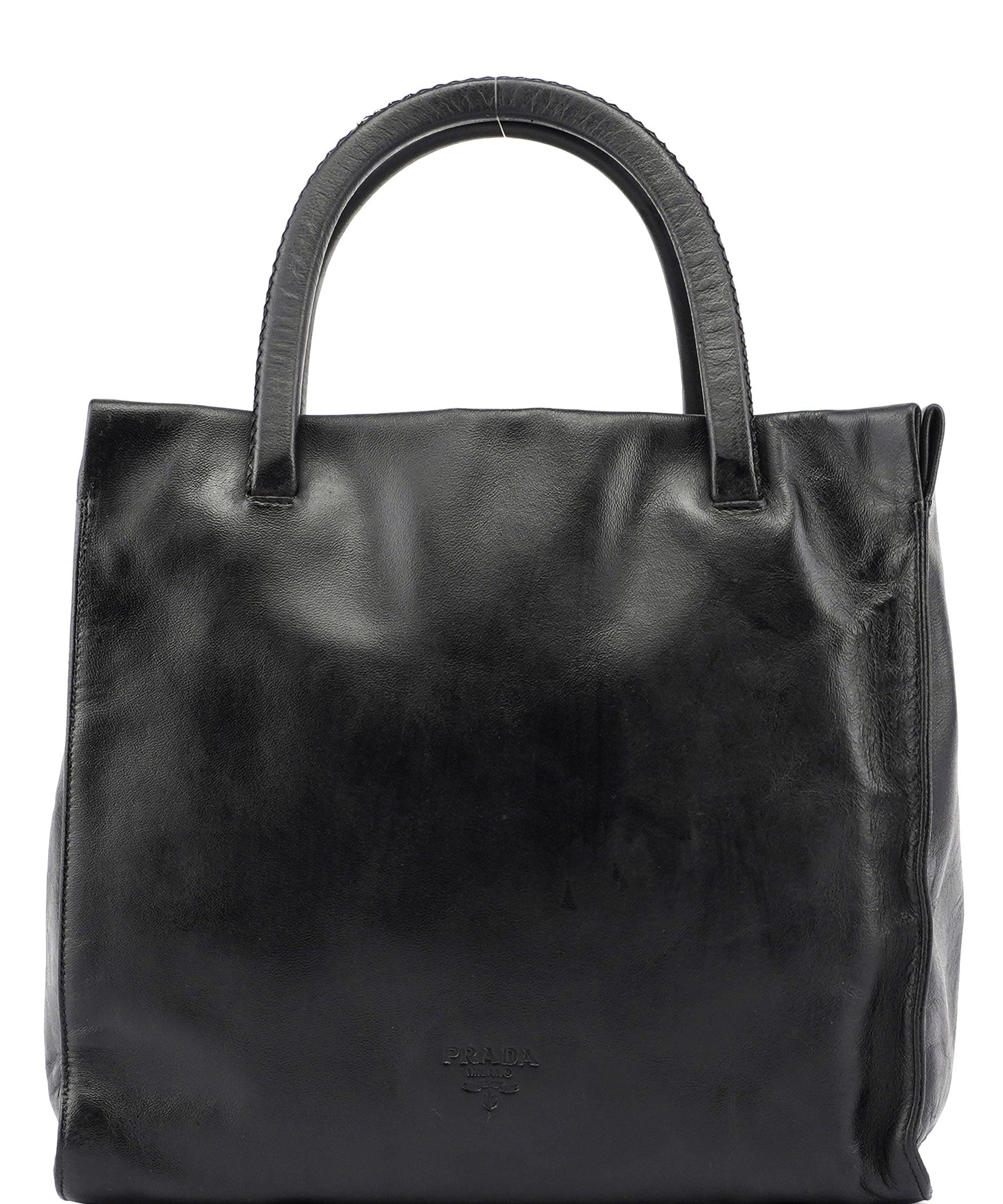 Prada Black Nappa Leather Tote