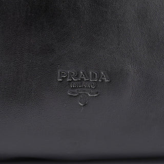 Prada Black Nappa Leather Tote