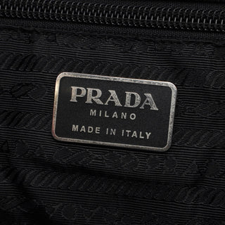 Prada Black Nappa Leather Tote