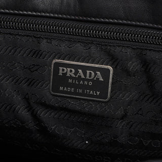 Prada Black Nappa Leather Tote