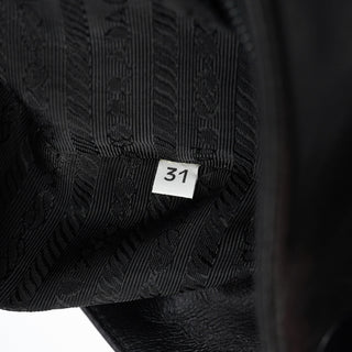 Prada Black Nappa Plastic Shoulder Bag