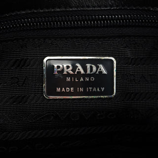 Prada Black Nappa Plastic Shoulder Bag