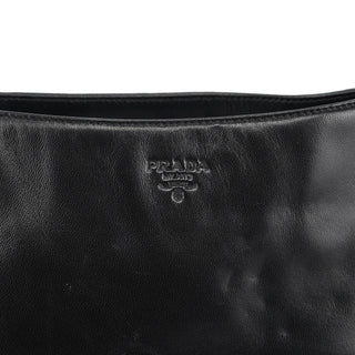 Prada Black Nappa Plastic Shoulder Bag