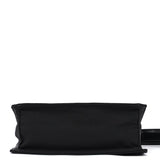 Prada Schultertasche mit Schnallen aus schwarzem Nylon