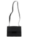 Prada Black Nylon Buckle Shoulder Bag