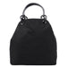 Prada Black Nylon Plastic Handle Bag