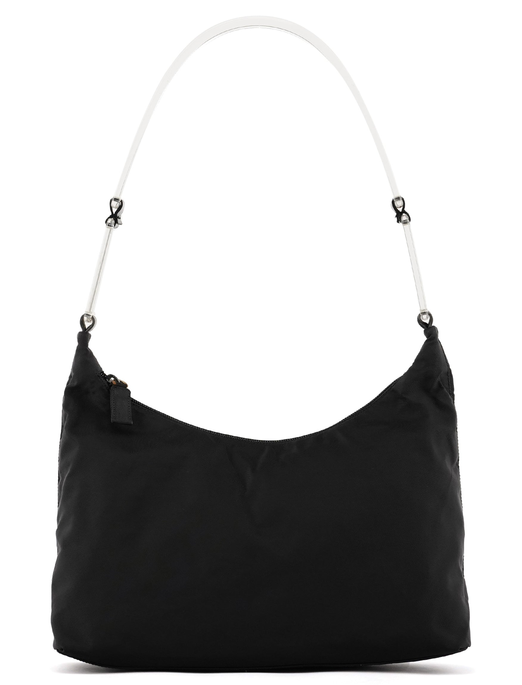 Prada Sac porté épaule en nylon noir