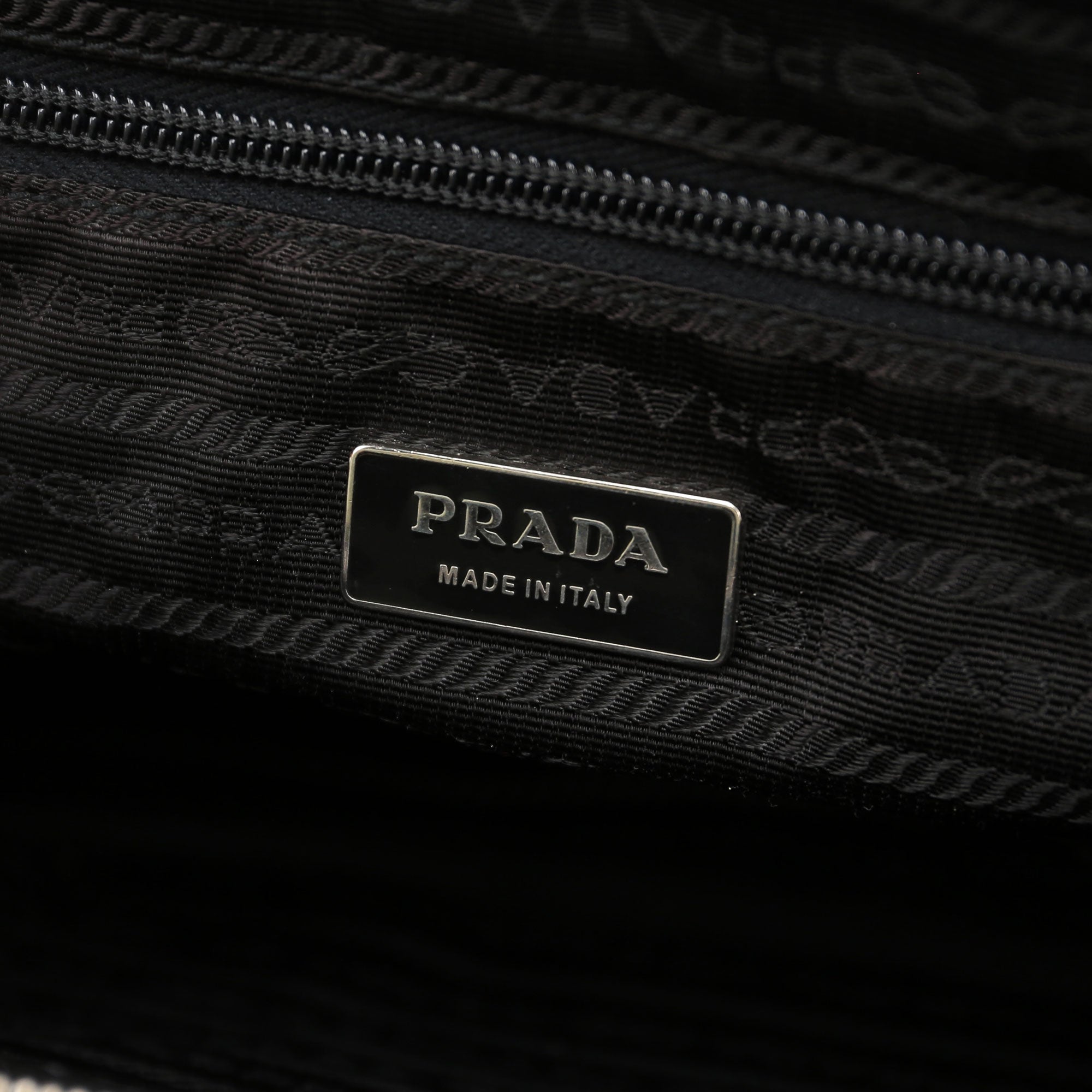 Prada Black Nylon Tessuto Chic Bag