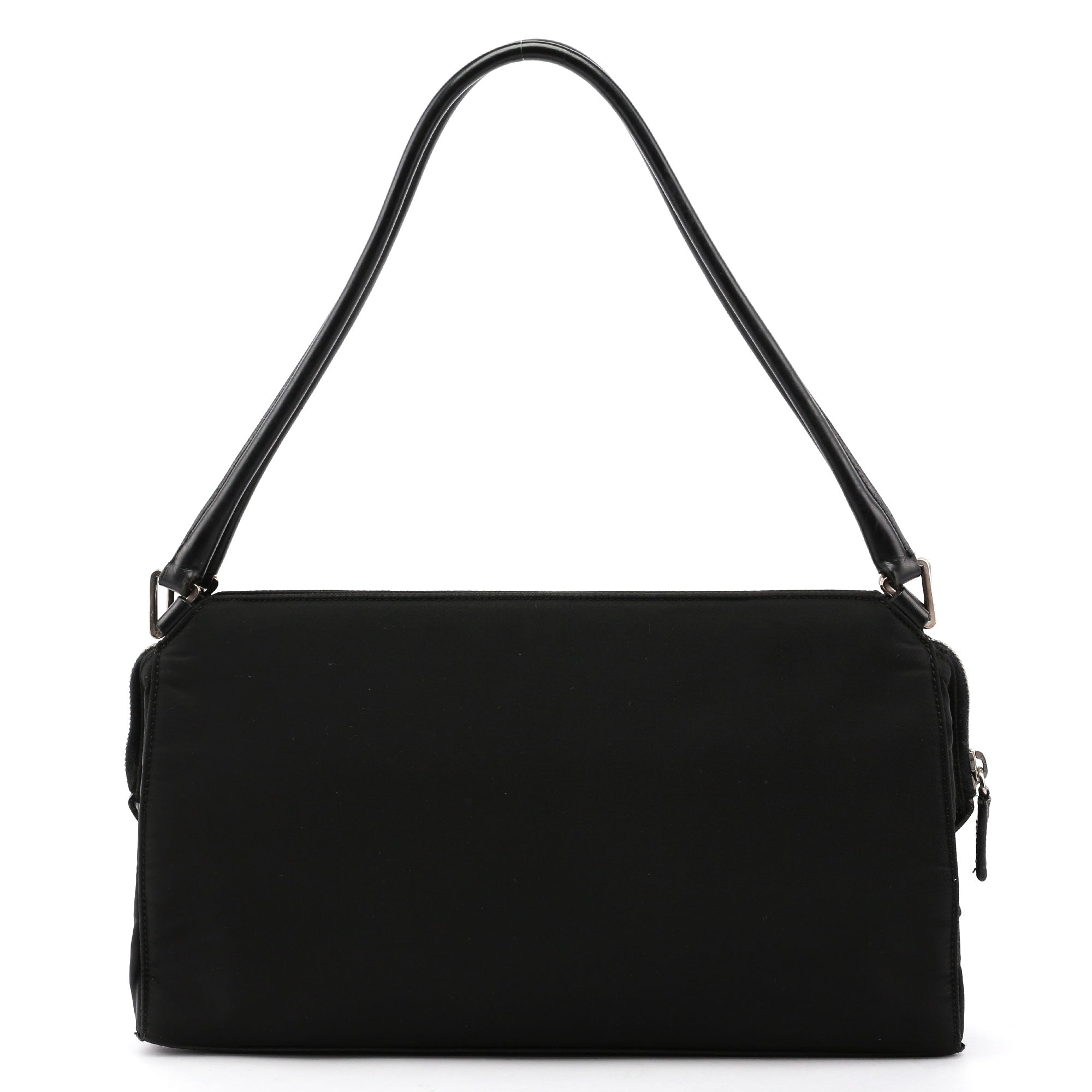 Prada Sac porté épaule Tessuto Chic en nylon noir