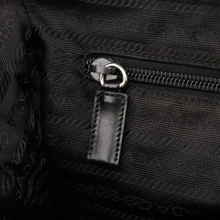 Prada Black Nylon Tessuto Chic Bag