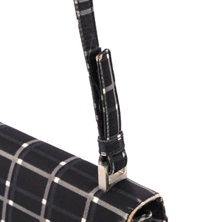 Prada Black Patterned Shoulder Bag