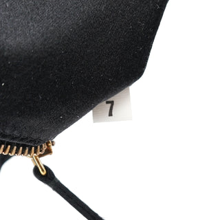 Prada Black Perforated Leather Shoulder Bag