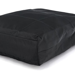 Prada Black Quilted Tessuto Plastic Tote Bag