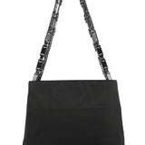 Prada Black Quilted Tessuto Plastic Tote Bag