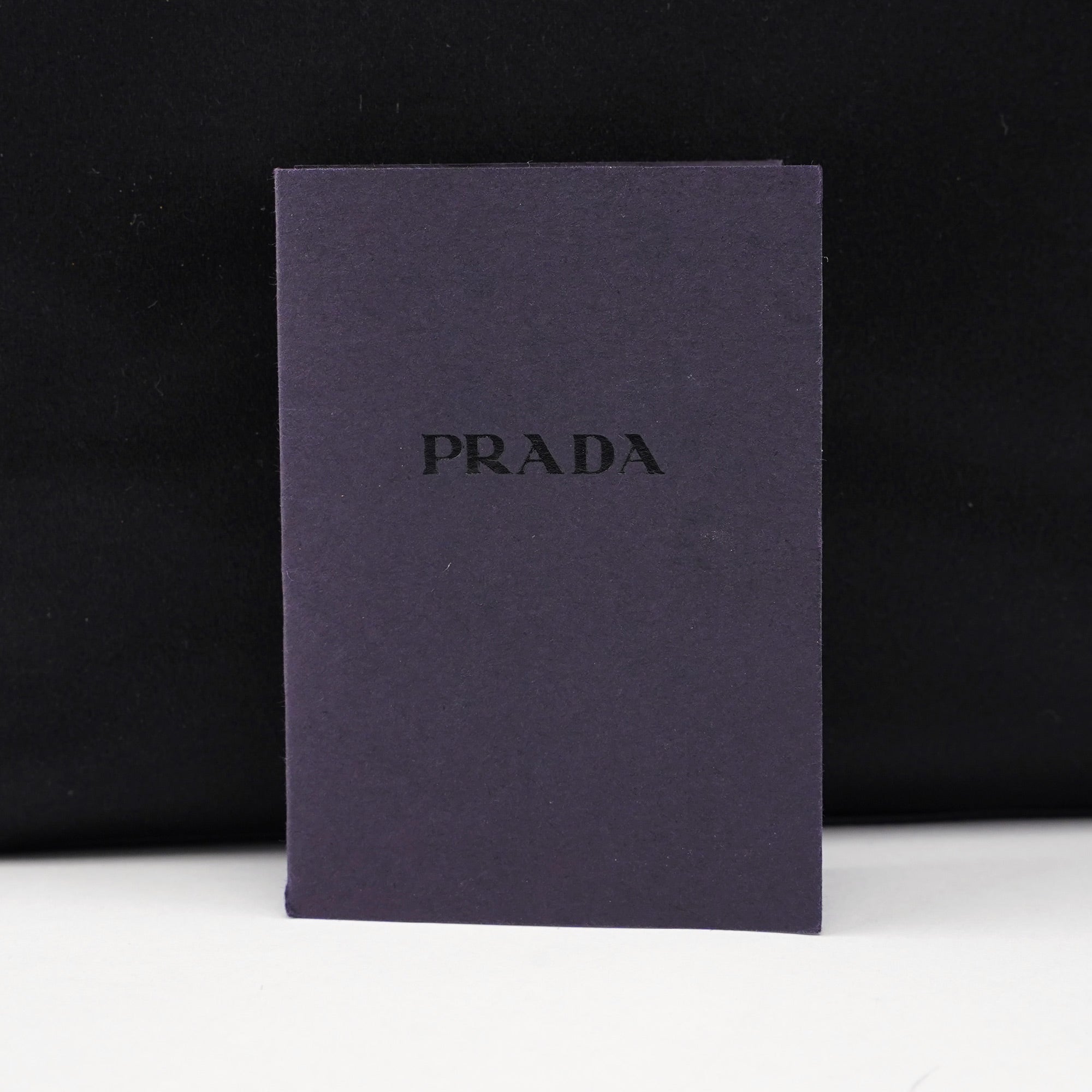 Prada Black Raso Plastic Tote