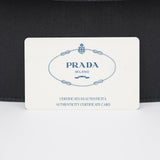 Prada Sac à poignée Raso en satin noir