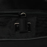 Prada Black Raso Satin Tote Bag