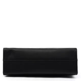 Prada Black Raso Satin Tote Bag