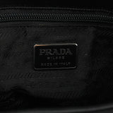 Prada Black Raso Satin Tote Bag