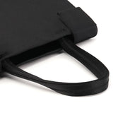 Prada Black Raso Satin Tote Bag