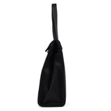 Prada Black Raso Satin Tote Bag