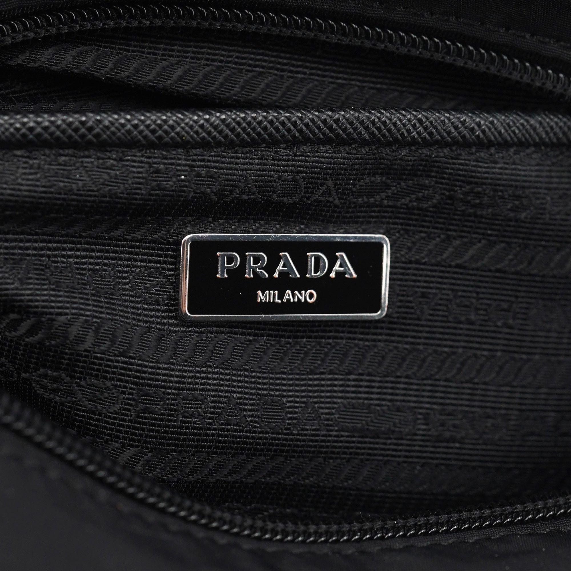 Prada Black Re-Nylon Crossbody Bag