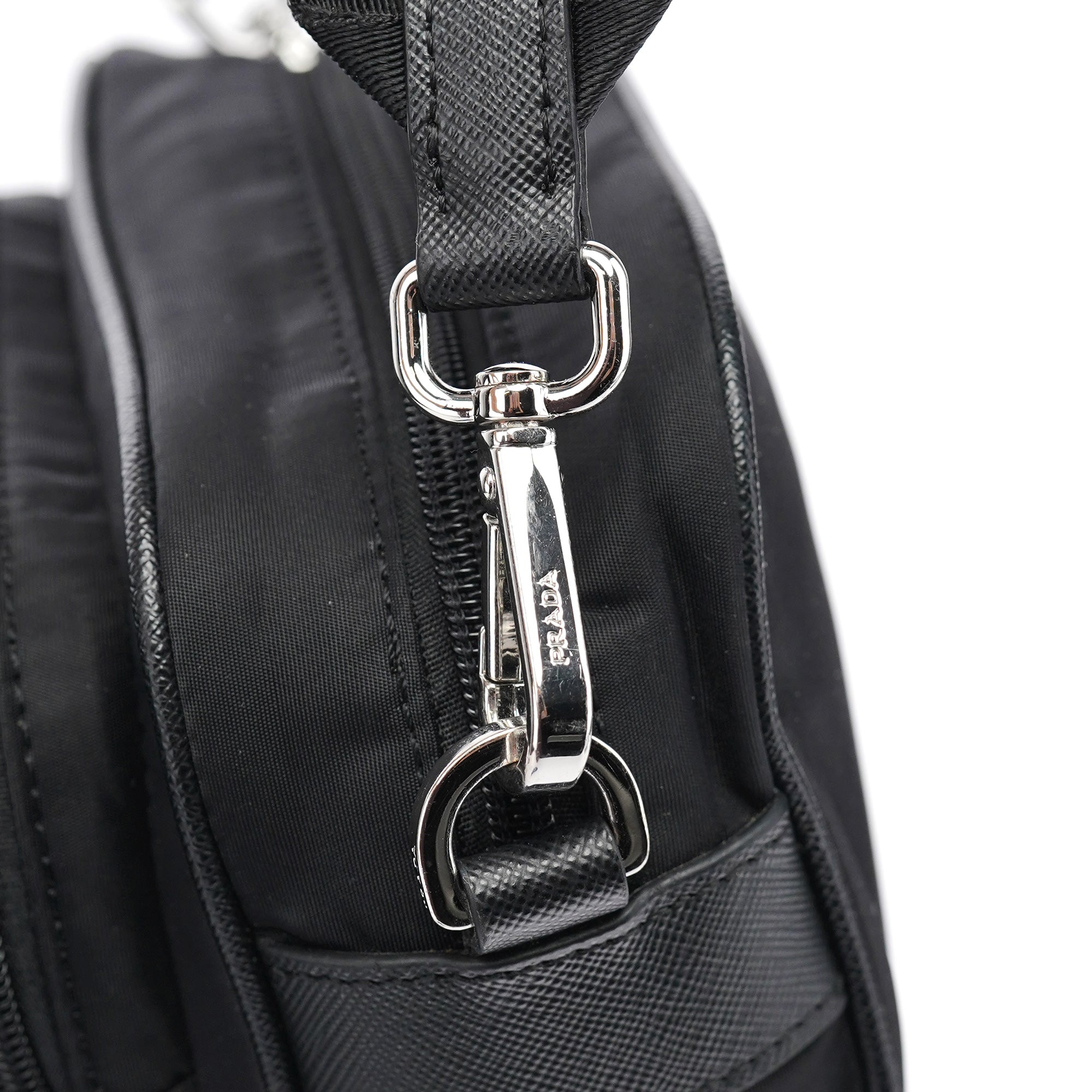 Prada Black Re-Nylon Crossbody Bag