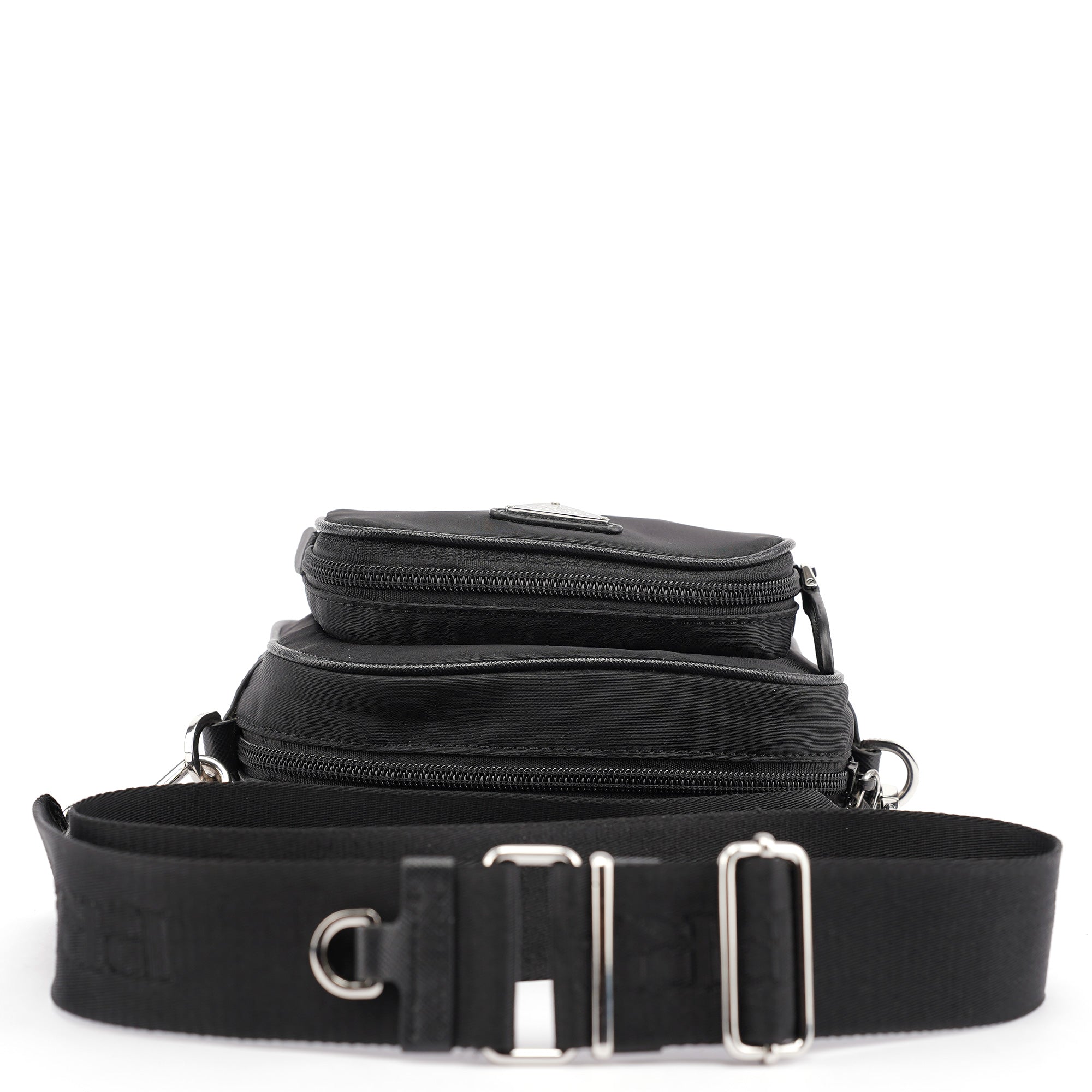 Prada Black Re-Nylon Crossbody Bag
