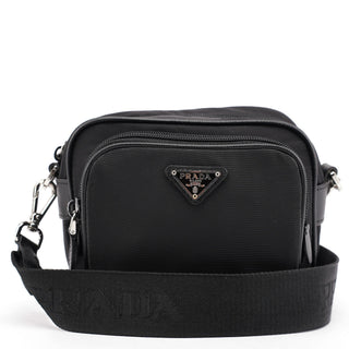 Prada Black Re-Nylon Crossbody Bag