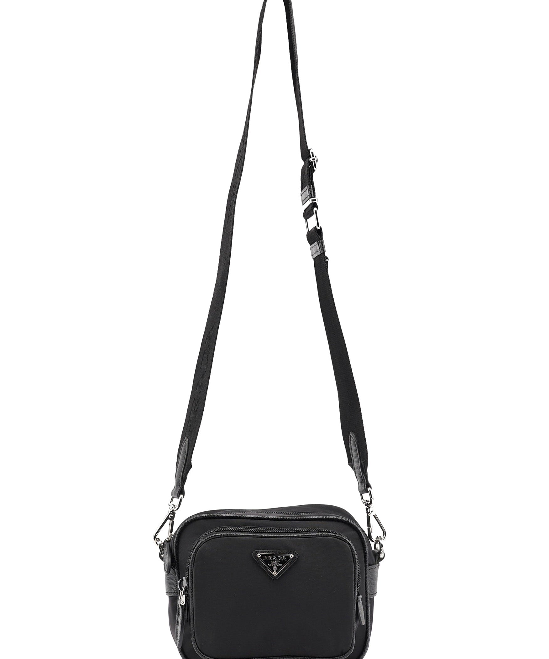 Prada Black Re-Nylon Crossbody Bag