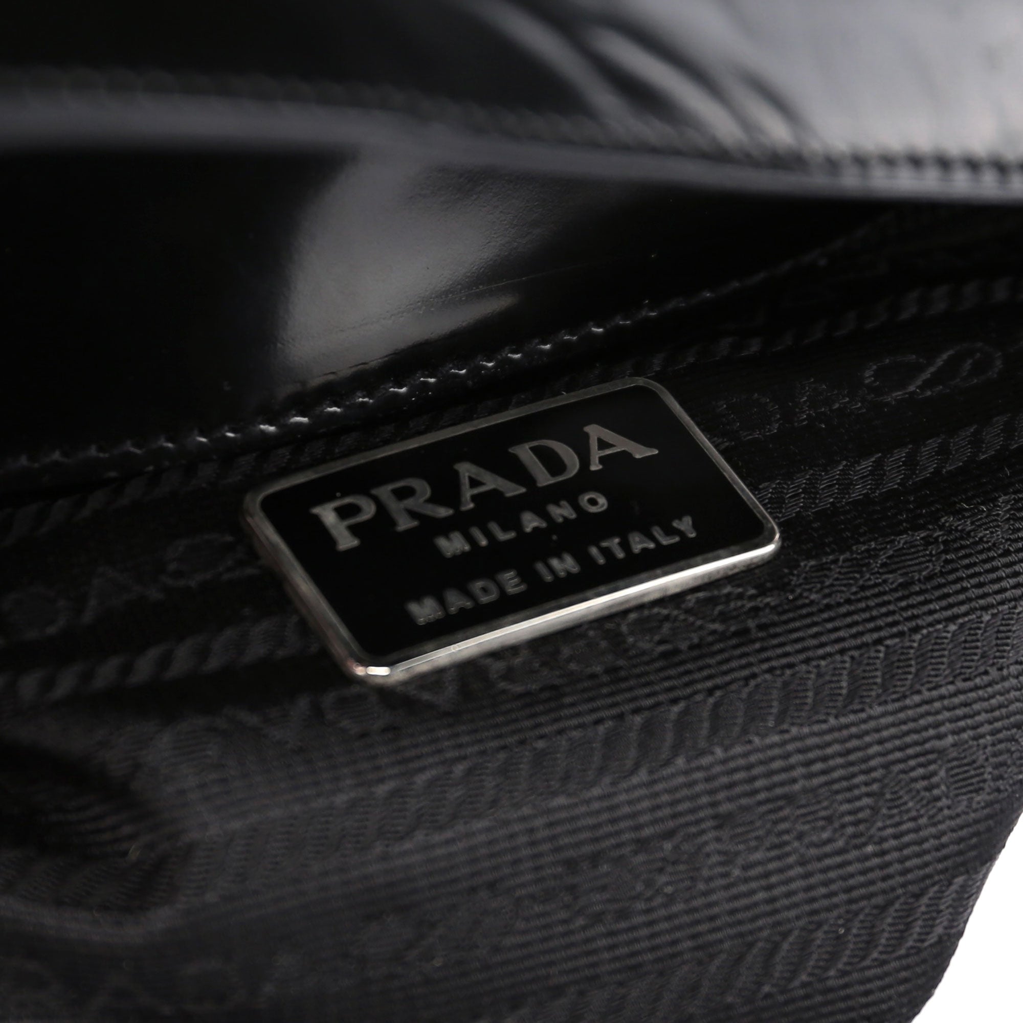 Prada Black Spazz Handbag