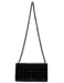 Prada Black Spazzolato Embossed Shoulder Bag