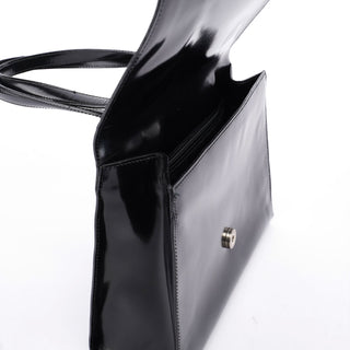 Prada Black Spazzolato Flap Tote