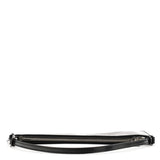Prada Black Spazzolato Mini Pochette Bag