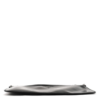 Prada Black Spazzolato Mini Pochette Bag