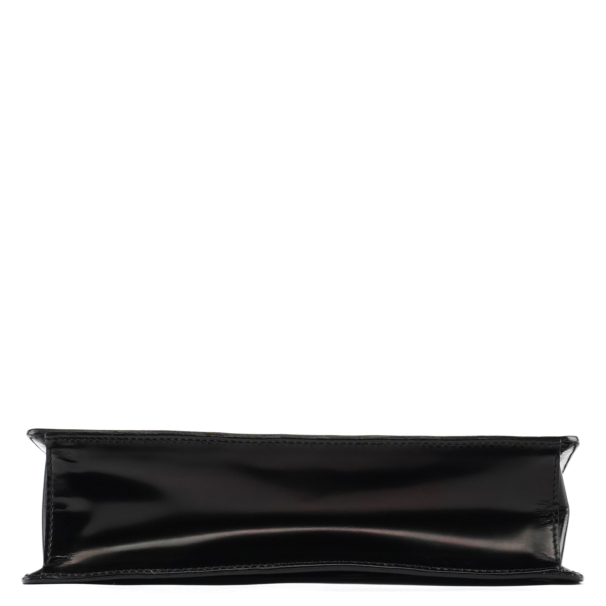Prada Black Spazzolato Mini Tote Bag