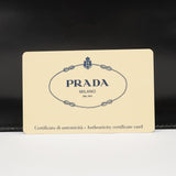 Prada Black Spazzolato Mini Tote Bag