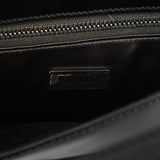Prada Black Spazzolato Mini Tote Bag