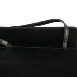 Prada Black Spazzolato Mini Tote Bag