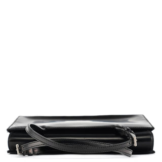 Prada Black Spazzolato Mini Tote Bag