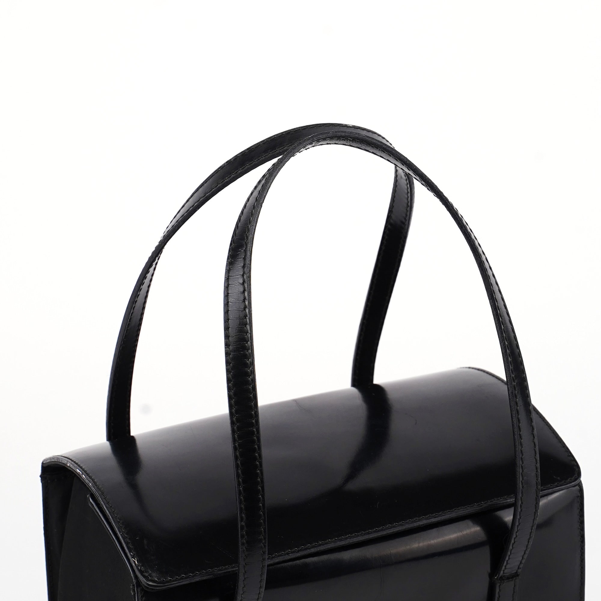 Prada Black Spazzolato Tessuto Tote