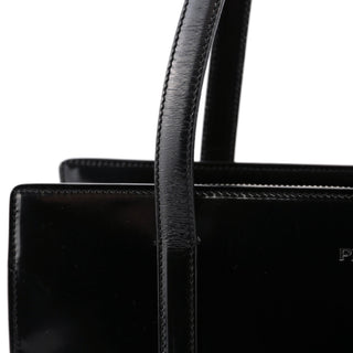 Prada Black Spazzolato Tote