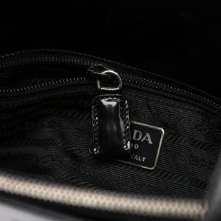 Prada Black Spazzolato Tote