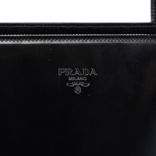 Prada Black Spazzolato Tote