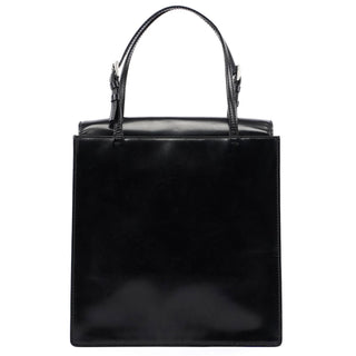 Prada Black Spazzolato Tote