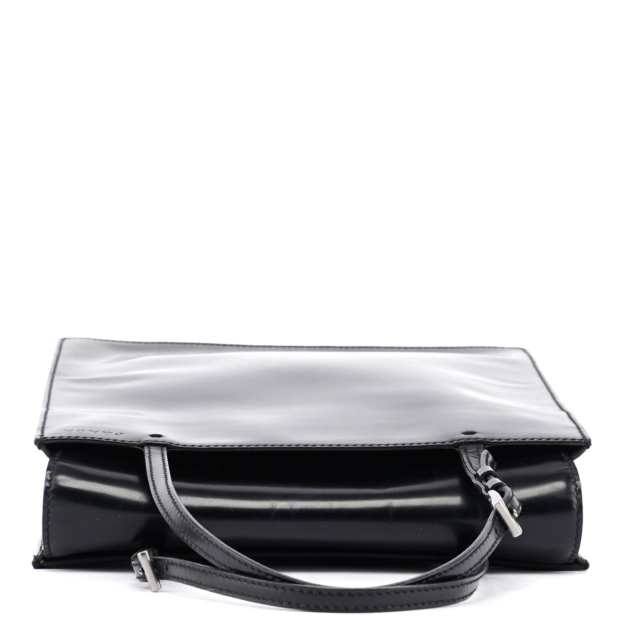 Prada Black Spazzolato Tote