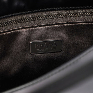 Prada Black Spazzolato Tote